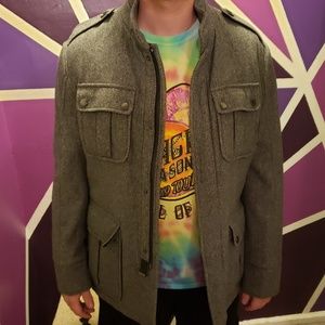 Hugo Boss Grey Wool Jacket Great Condition